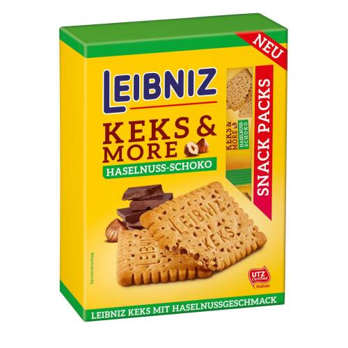 Leibniz biscuits hazelnut-chocolate 155 grame