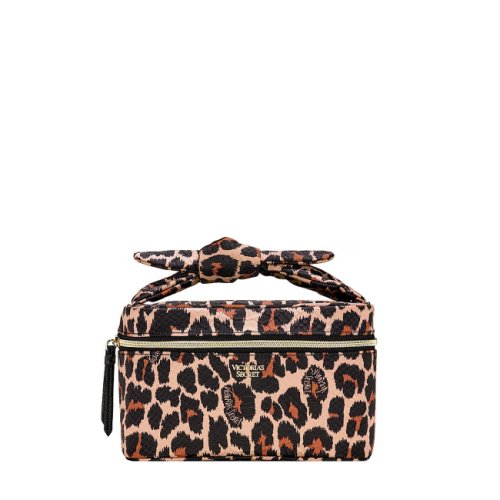 Leopard mix beauty case