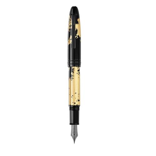 Meisterstück solitaire calligraphy gold leaf fountain pen 119688