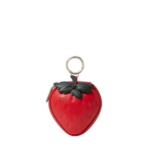 Picnic strawberry coin purse