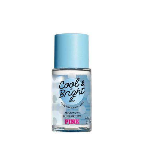 Pink cool and bright travel mist
