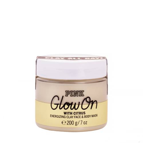 Pink glow on energizing clay face & body mask 200gr