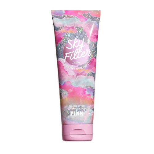 Pink scents x sky filter body lotion