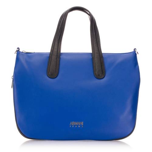 Royal blue shopper bag