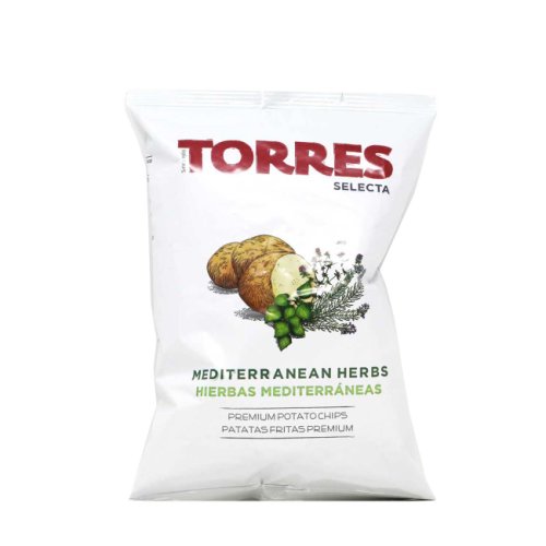 Selecta mediterranean herbs premium potato chips 150gr
