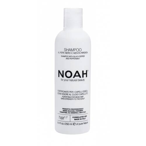 Shampoo with black pepper and peppermint 250ml