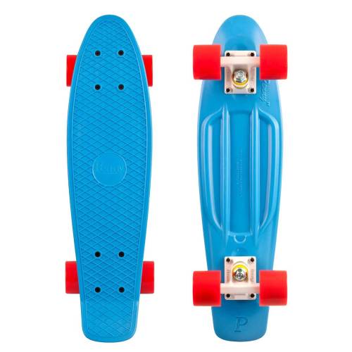 Skateboard blue 27