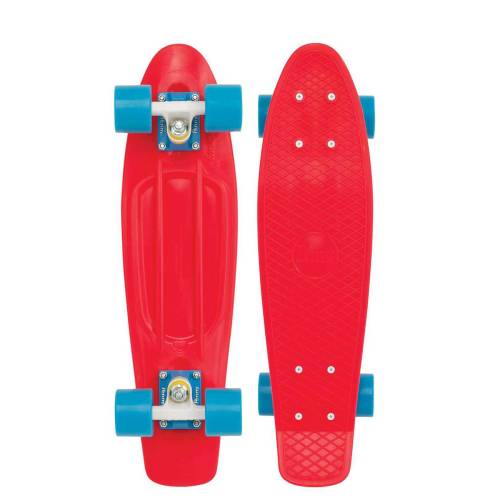 Skateboard red blue 27