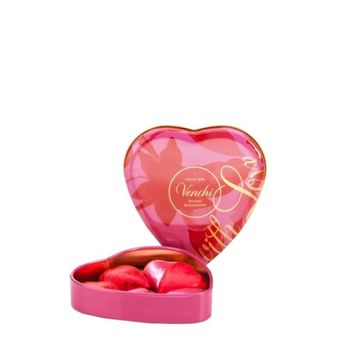 Small valentines heart tin box 48gr