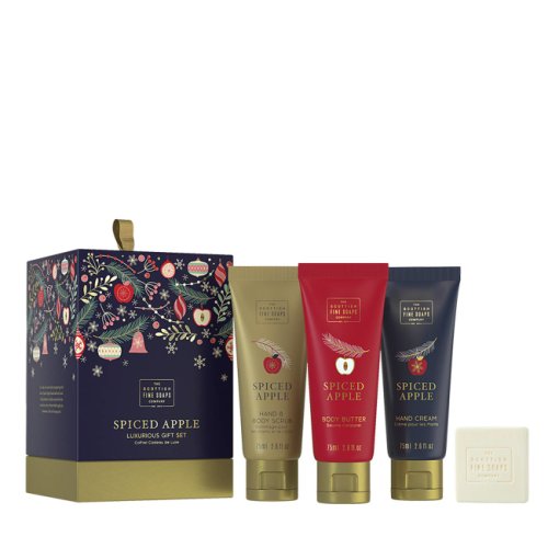 Spiced apple baubles luxurious gift set 265 ml