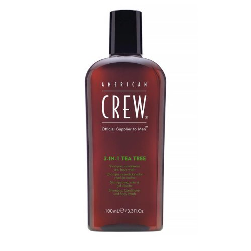 Tea tree 3-in-1 shampoo + conditioner and body wash 100ml