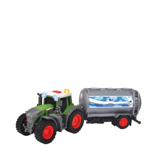 Tractor cu cisterna de lapte