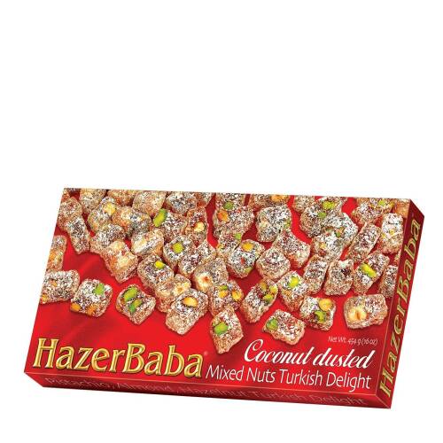 Turkish delight mixed nuts-coconut 454gr