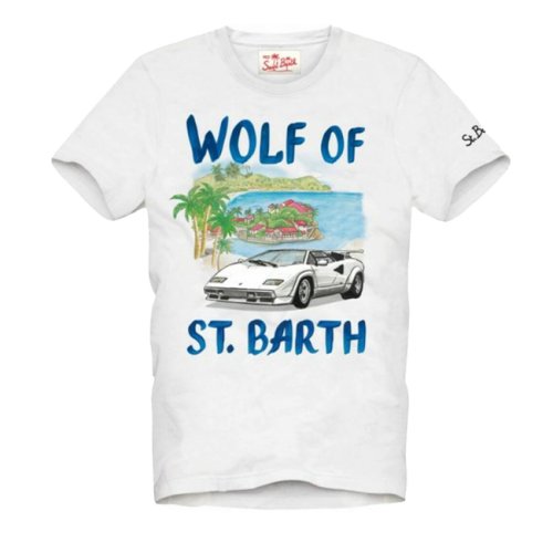 Wolf car t-shirt l