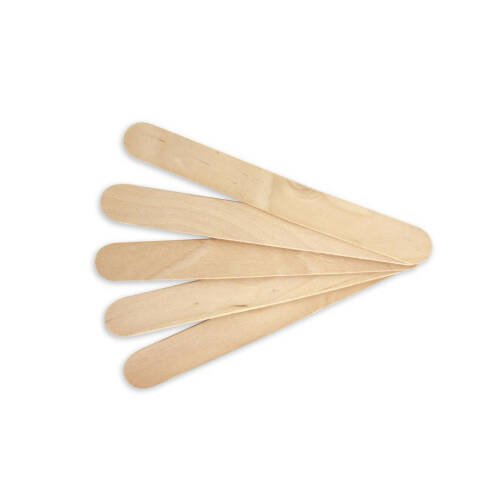 Set spatule lemn epilarea ceara traditionala sau aplicarea parafinei - 5 buc.