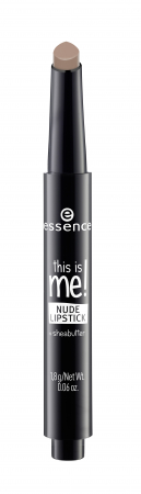 Essence ruj de buze – this is me! nude lipstick – 03 mate nude