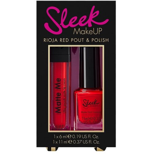 Sleek makeup Set sleek rioja red pout and polish