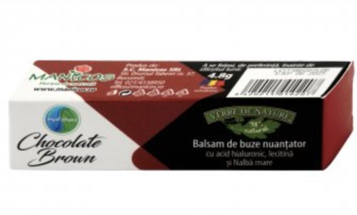 Balsam de buze nuantator hyal'thaea chocolate brown, 4.8g - manicos