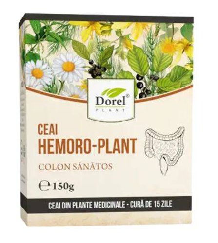 Ceai hemoro plant (colon sanatos) 150g - dorel plant
