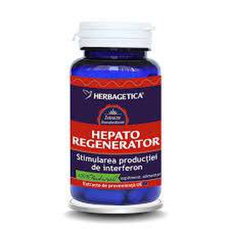 Hepato regenerator, herbagetica 60 capsule