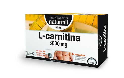 L - carnitina slim 3000 mg 15ml x 20flacoane, dietmed - type nature
