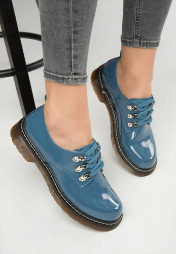 Pantofi casual arenela albastri