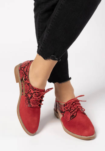 Pantofi casual arirene v2 rosii