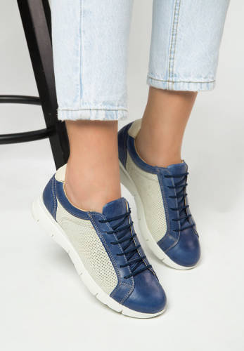 Pantofi casual tendra albastri