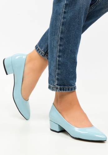 Pantofi cu toc gainer v3 bleu