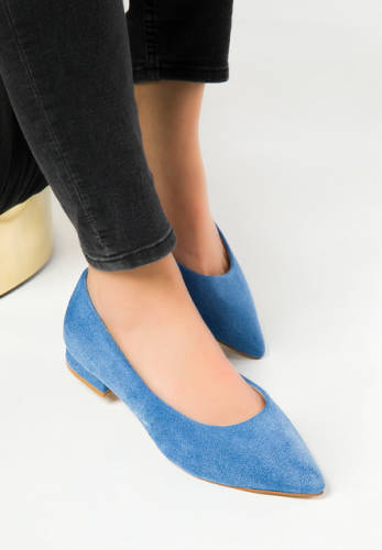 Pantofi dama danalis albastri