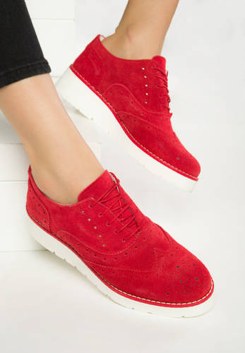 Pantofi oxford salogenia rosii