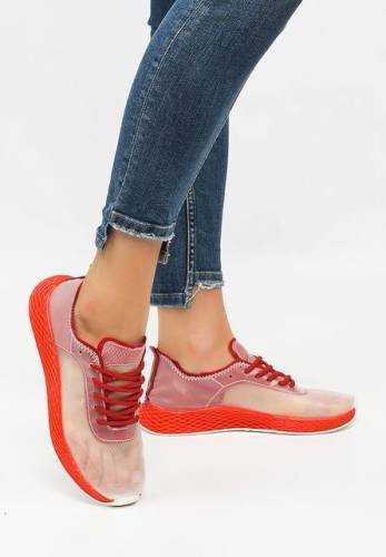 Pantofi sport dama kamini rosii