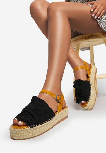 Sandale dama malvina negre