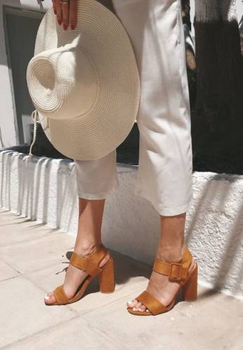 Sandale elegante shae galbene