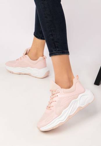 Sneakers cu platforma gedinne roz
