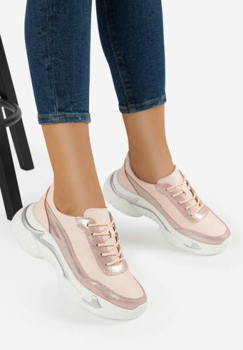 Sneakers dama leucosia roz