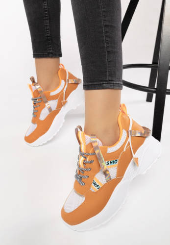 Sneakers dama lubia portocalii