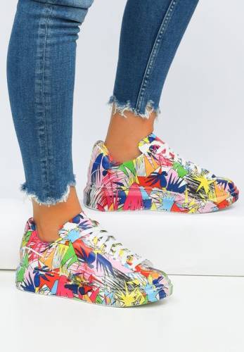 Sneakers dama splash multicolor