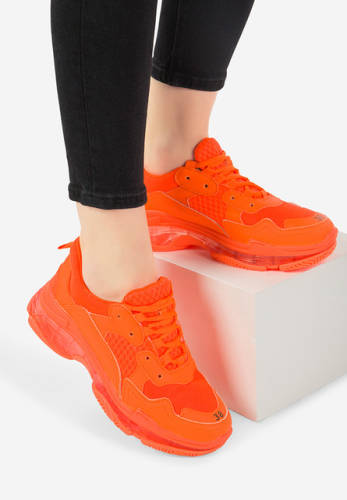 Sneakers dama tariva portocalii
