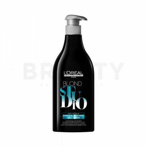 L´oréal professionnel blond studio post lightening shampoo sampon hranitor pentru păr vopsit și cu șuvițe 500 ml