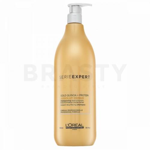 L´oréal professionnel série expert absolut repair gold quinoa + protein shampoo șampon hrănitor pentru păr foarte deteriorat 980 ml