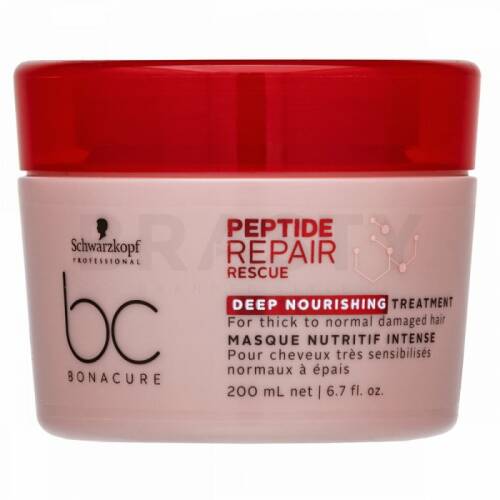 Schwarzkopf professional bc bonacure peptide repair rescue deep nourishing treatment masca pentru păr deteriorat 200 ml