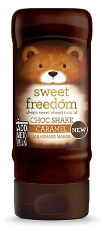 Choc shake, Sweet Freedom, cu caramel, 310 g