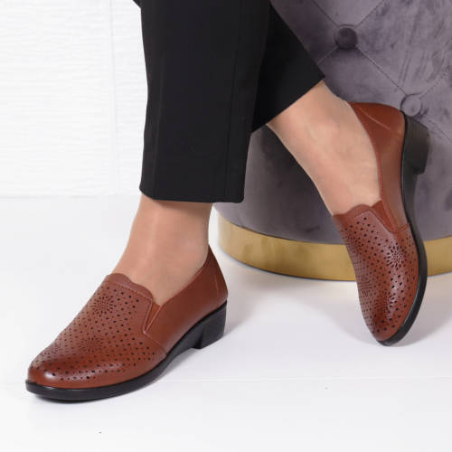 Pantofi doreta brown
