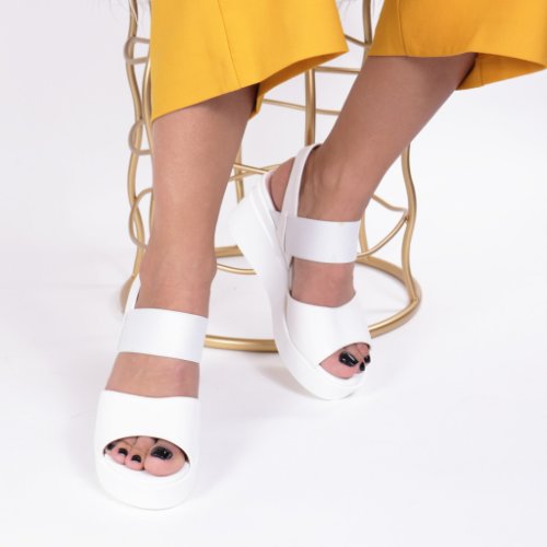 Sandale florenta white