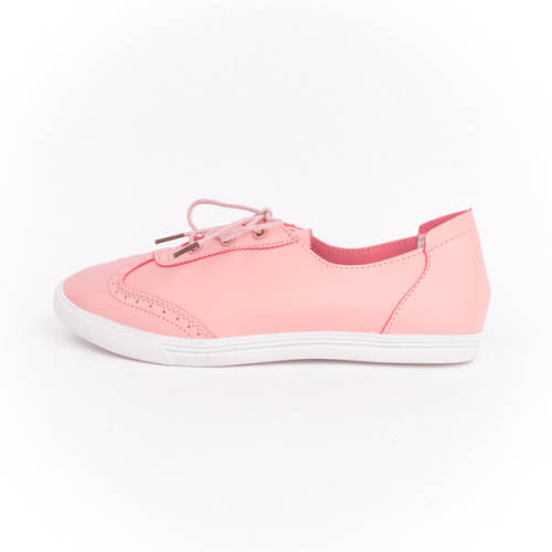 Pantofi dama cu siret fashionsport roz