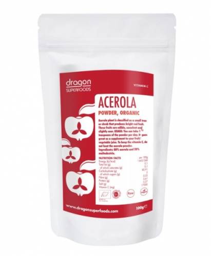 Dragon Superfoods Acerola pulbere eco 75g