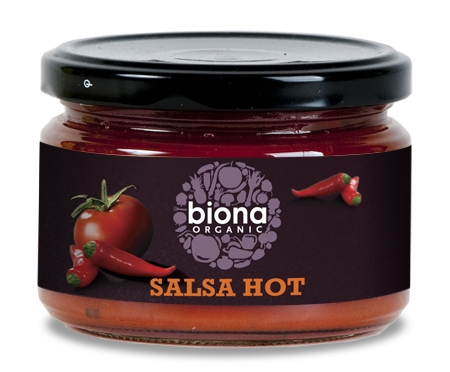 Biona Sos salsa dip hot eco 260g