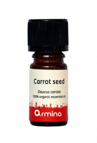 Ulei esential de seminte de morcov (daucus carota) bio 5ml Armina