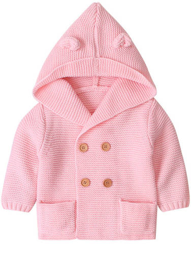 Manzara Baby coat tionna pink